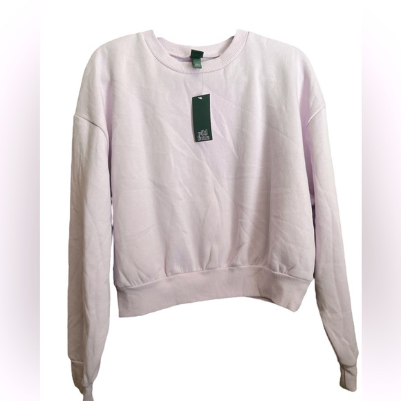 Crewneck Cropped Sweatshirt - Picture 1 of 1